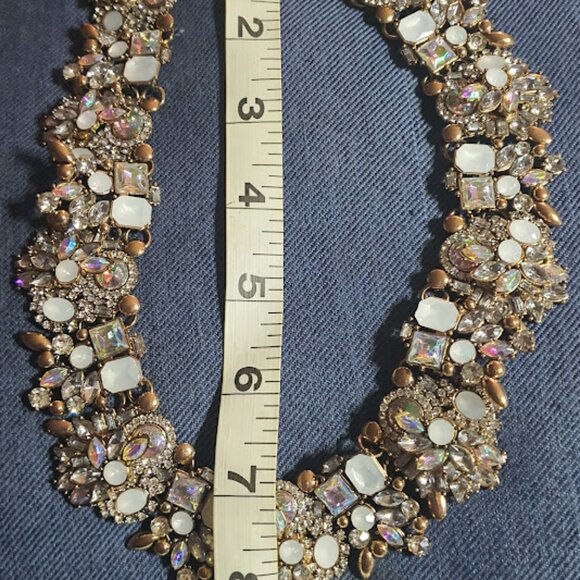 Sparkly Mixed Rhinestone Necklace - Picture 2 of 6